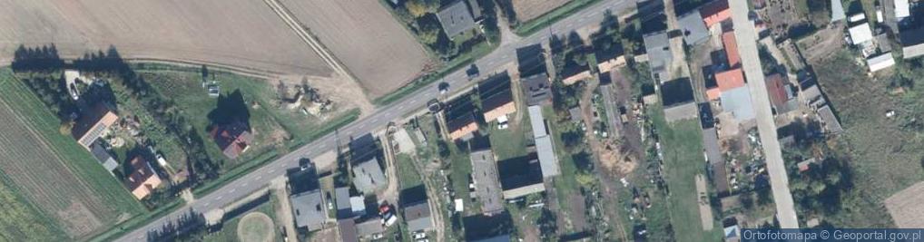 Zdjęcie satelitarne Wiejska ul.