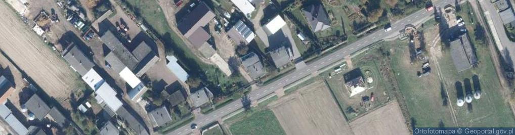 Zdjęcie satelitarne Wiejska ul.