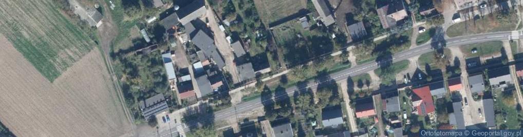 Zdjęcie satelitarne Wiejska ul.