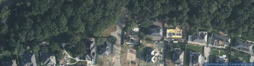 Zdjęcie satelitarne Wilanowska ul.