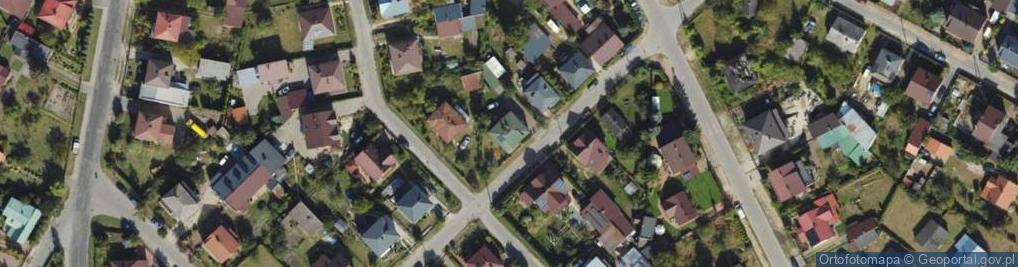 Zdjęcie satelitarne Wiśniowa ul.