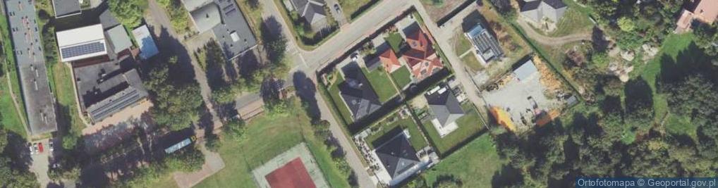 Zdjęcie satelitarne Wiślana ul.