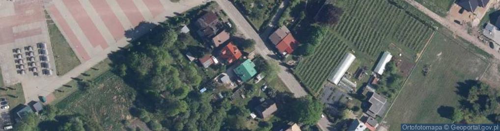 Zdjęcie satelitarne Wiślana ul.