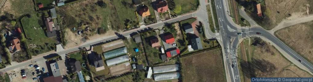 Zdjęcie satelitarne Wilcza ul.