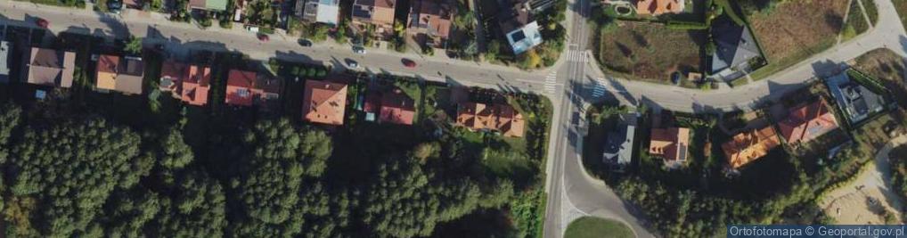 Zdjęcie satelitarne Wiślana ul.