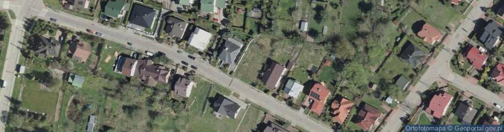 Zdjęcie satelitarne Wiślana ul.
