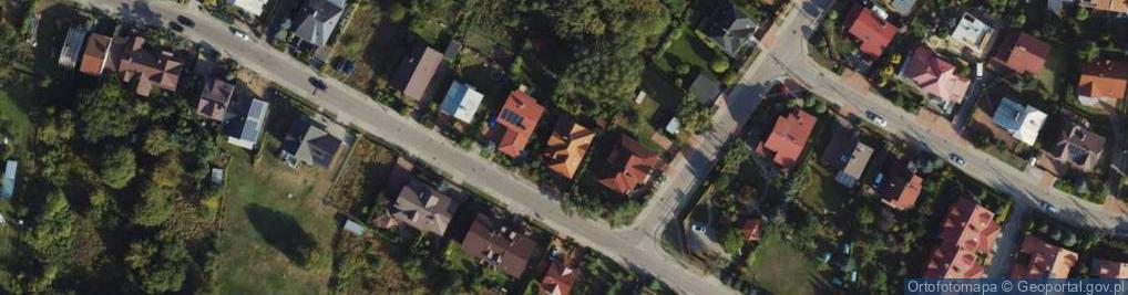 Zdjęcie satelitarne Wiślana ul.