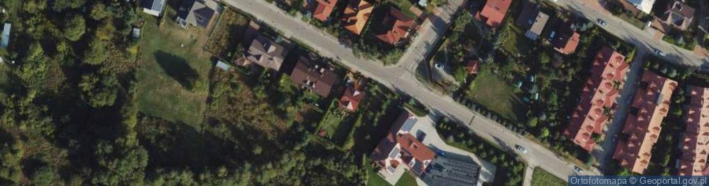 Zdjęcie satelitarne Wiślana ul.