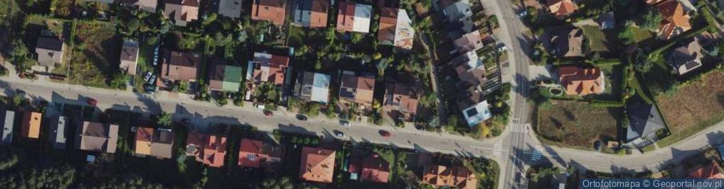 Zdjęcie satelitarne Wiślana ul.