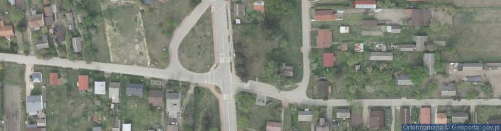 Zdjęcie satelitarne Wiejska ul.