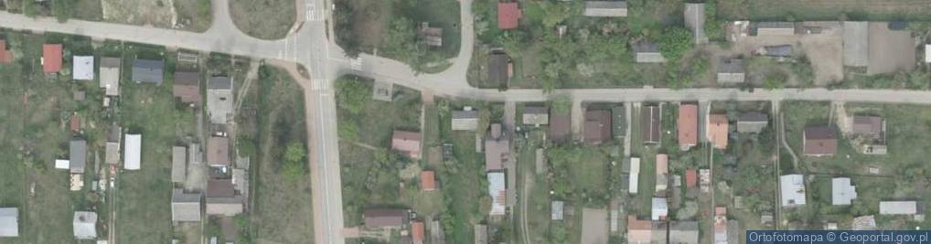 Zdjęcie satelitarne Wiejska ul.