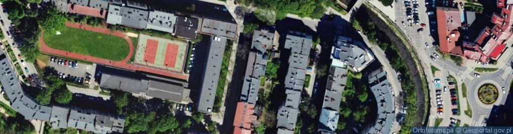 Zdjęcie satelitarne Wilsona Thomasa Woodrowa ul.