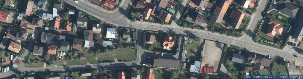 Zdjęcie satelitarne Wiejska ul.