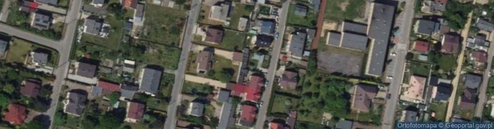 Zdjęcie satelitarne Wiśniowa ul.