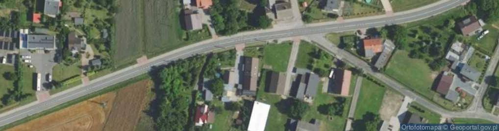Zdjęcie satelitarne Wiejska ul.