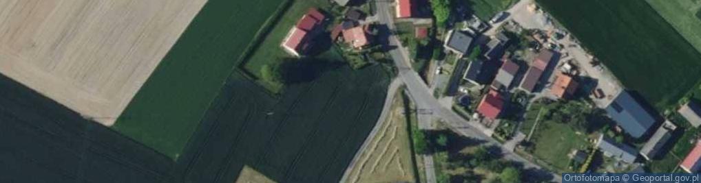 Zdjęcie satelitarne Wiejska ul.