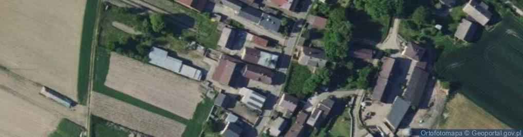Zdjęcie satelitarne Wiejska ul.