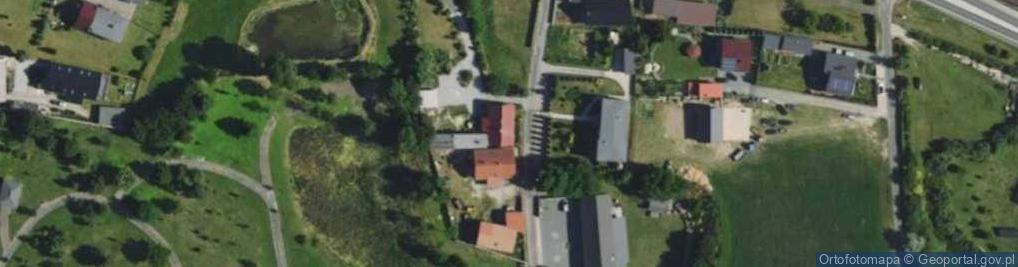 Zdjęcie satelitarne Wiejska ul.