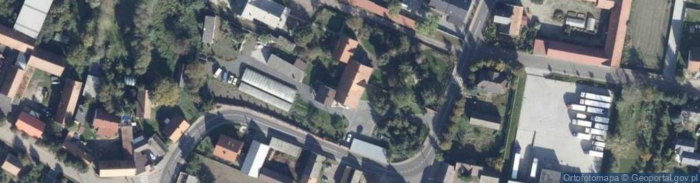 Zdjęcie satelitarne Wiejska ul.