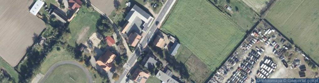 Zdjęcie satelitarne Wiejska ul.