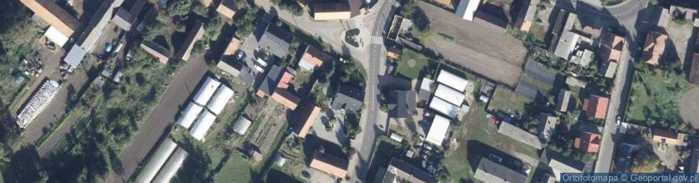 Zdjęcie satelitarne Wiejska ul.