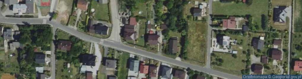 Zdjęcie satelitarne Wiejska ul.