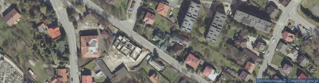 Zdjęcie satelitarne Więźniów Oświęcimia ul.