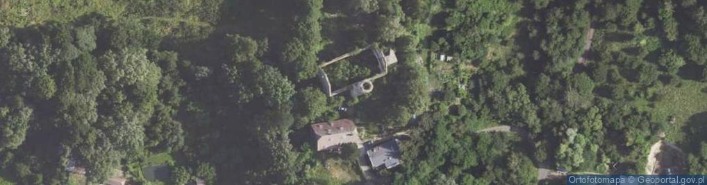 Zdjęcie satelitarne Wiejska ul.