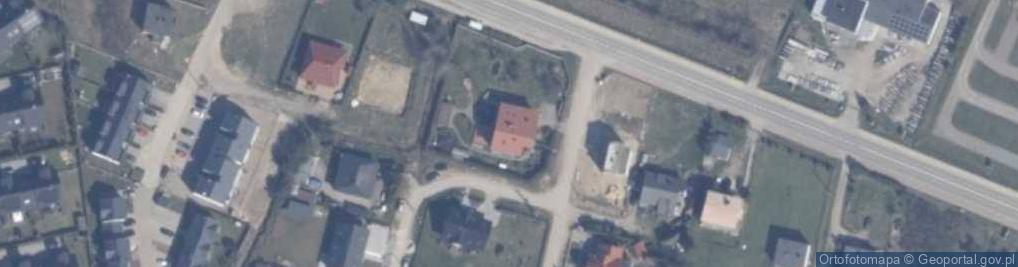 Zdjęcie satelitarne Wiosenna ul.