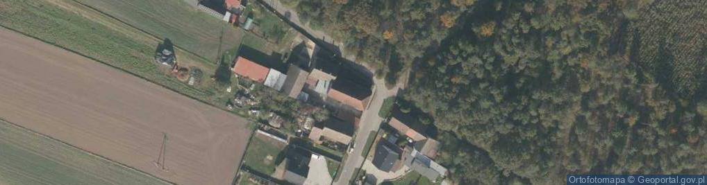 Zdjęcie satelitarne Wiejska ul.