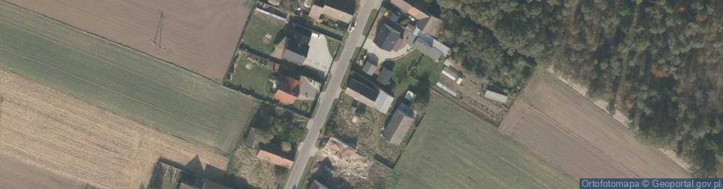 Zdjęcie satelitarne Wiejska ul.