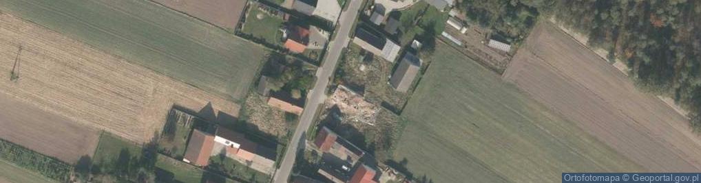 Zdjęcie satelitarne Wiejska ul.