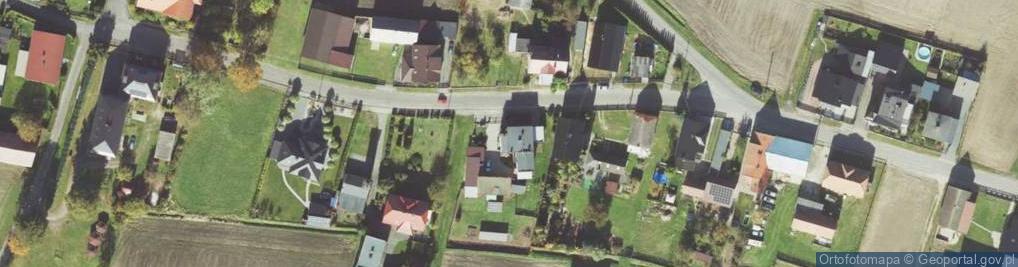 Zdjęcie satelitarne Wiejska ul.