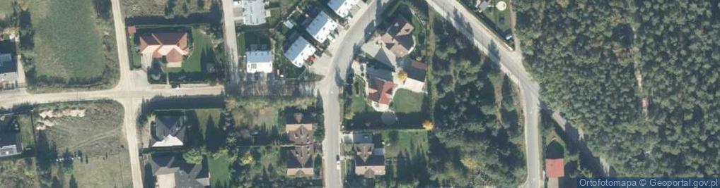 Zdjęcie satelitarne Wiosenna ul.