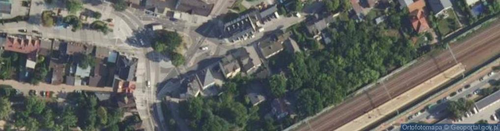 Zdjęcie satelitarne Wiejska ul.