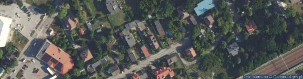 Zdjęcie satelitarne Wiejska ul.