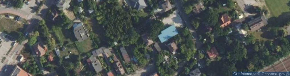 Zdjęcie satelitarne Wiejska ul.