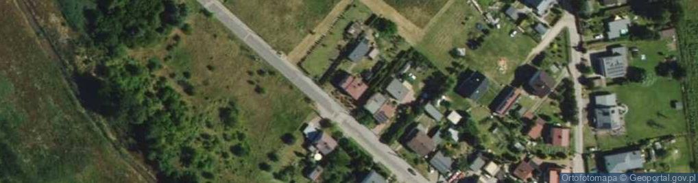Zdjęcie satelitarne Wiejska ul.