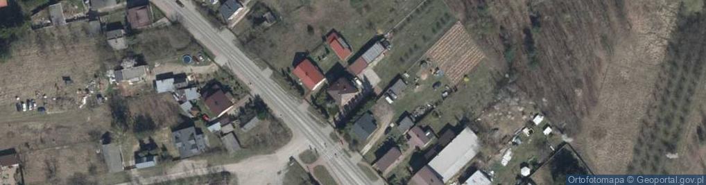 Zdjęcie satelitarne Wilanowska ul.