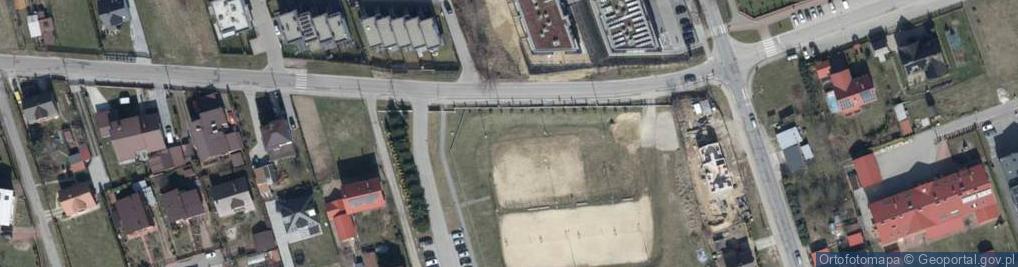 Zdjęcie satelitarne Wiejska ul.