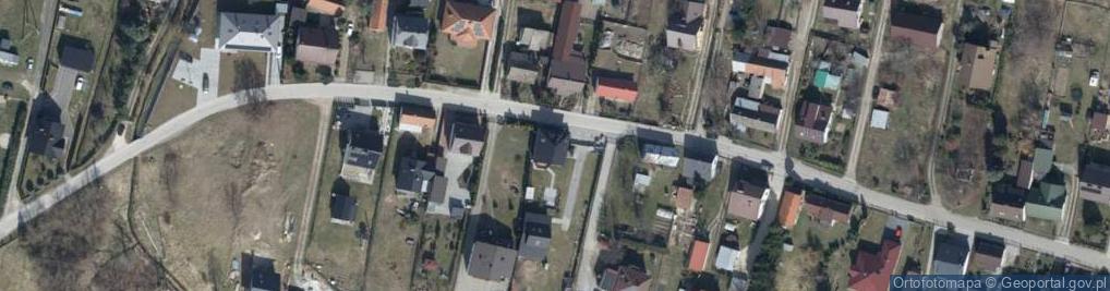 Zdjęcie satelitarne Wiejska ul.