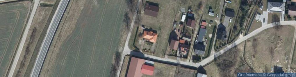 Zdjęcie satelitarne Wiejska ul.