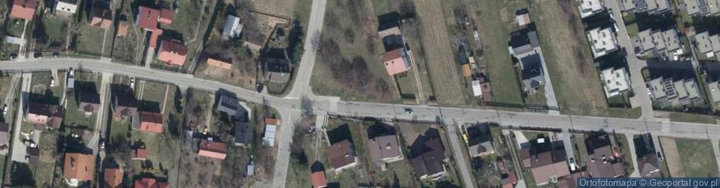 Zdjęcie satelitarne Wiejska ul.