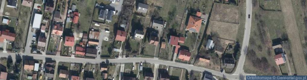 Zdjęcie satelitarne Wiejska ul.
