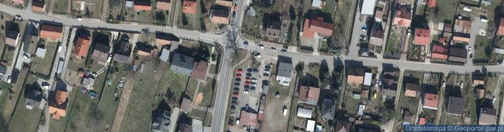 Zdjęcie satelitarne Wiejska ul.