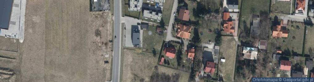 Zdjęcie satelitarne Wiosenna ul.