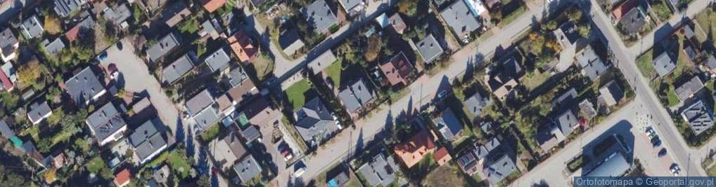 Zdjęcie satelitarne Wiejska ul.