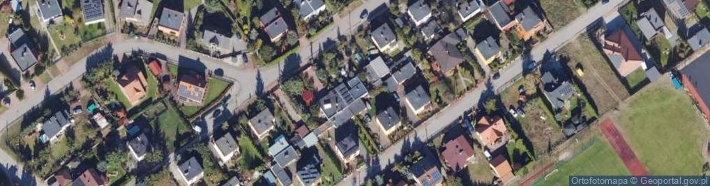 Zdjęcie satelitarne Wiejska ul.