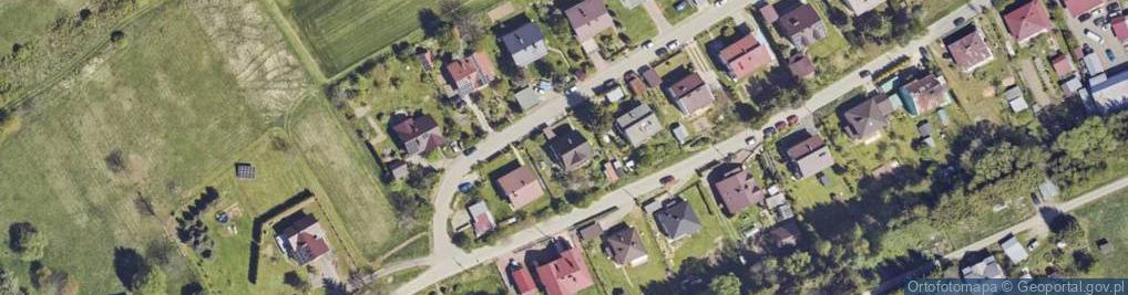 Zdjęcie satelitarne Wiejska ul.