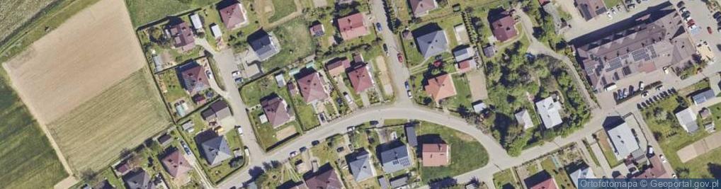 Zdjęcie satelitarne Wiejska ul.